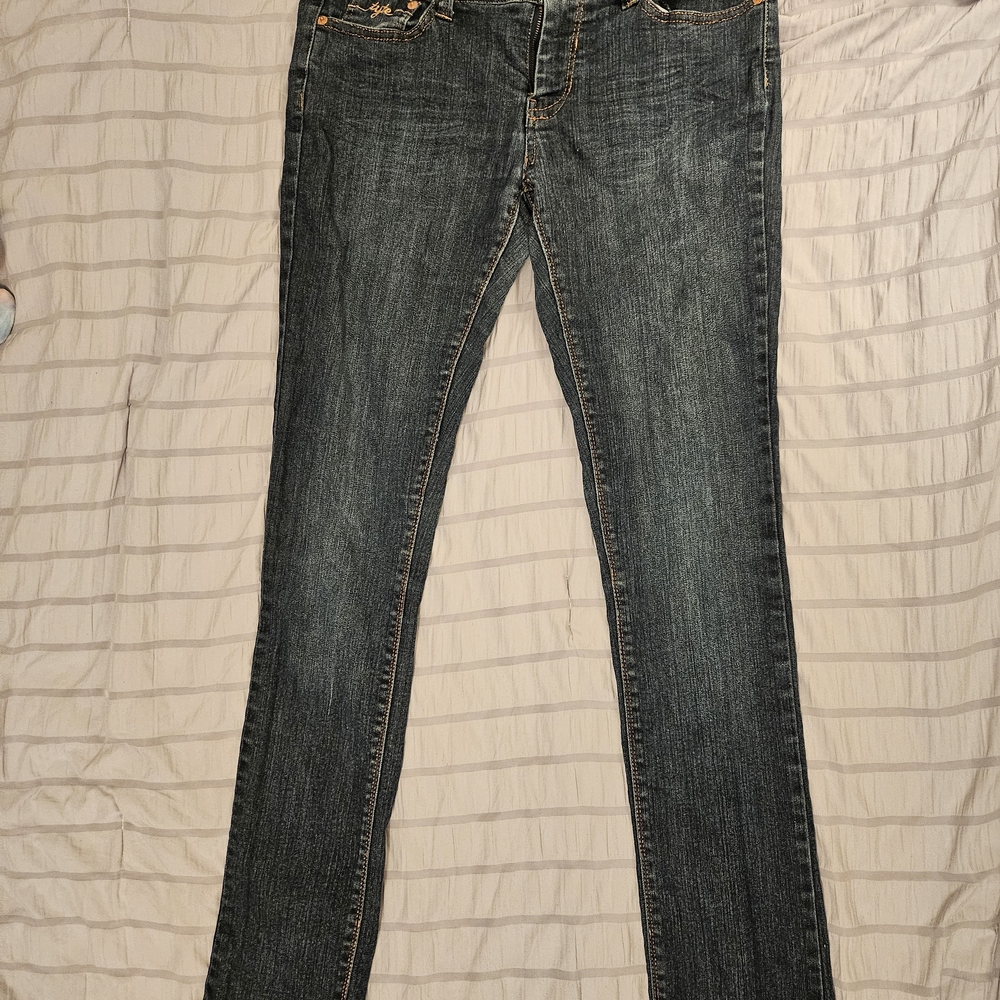 Tyte Jeans Dark Blue Stretch Skinny Jeans